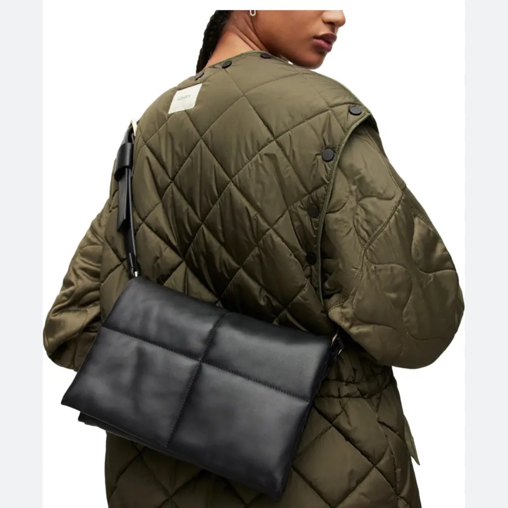 Vittoria Quilted Leather Shoulder Bag Allsaints
